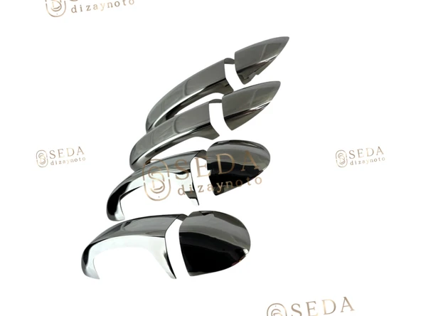 VW Passat B6 (3c) SD 2005 > 2015 Kapı Kolu 4 Kapı P. Çelik - Resim 4