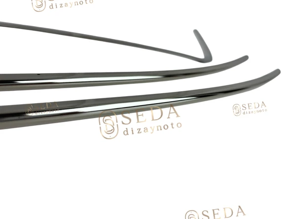 VW Caddy Mini Van 2010 > 2014 Ön Tampon Çıtası 3 Prç P. Çelik (Trendli - Resim 2