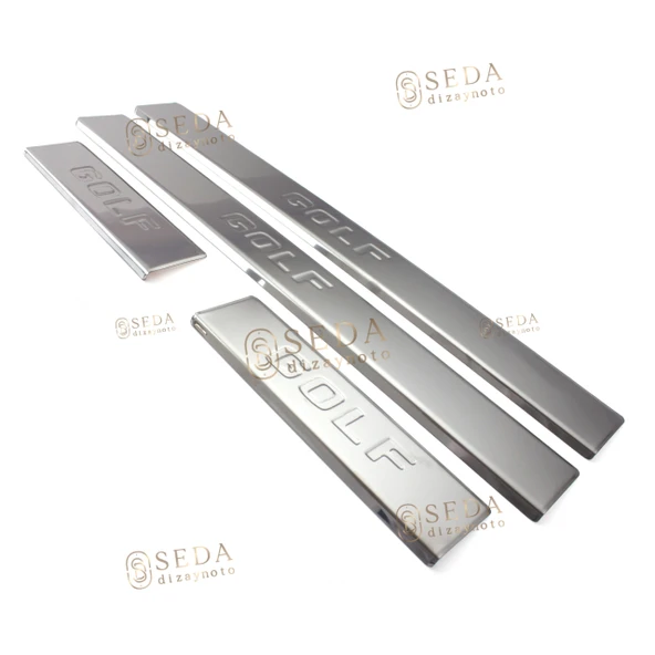 VW Golf 7 HB 2013 > Kapı Eşiği 4 Prç. P. Çelik ürün görseli