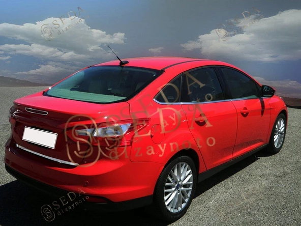 Ford Focus 3 SD 2011 > 2017 Cam Çıtası 8 Prç. P. Çelik - SD - Resim 5