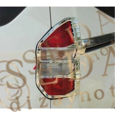 Ford Courier Van 2014 > 2023 Stop Çerçevesi 2 Prç. ABS Krom - Resim 6