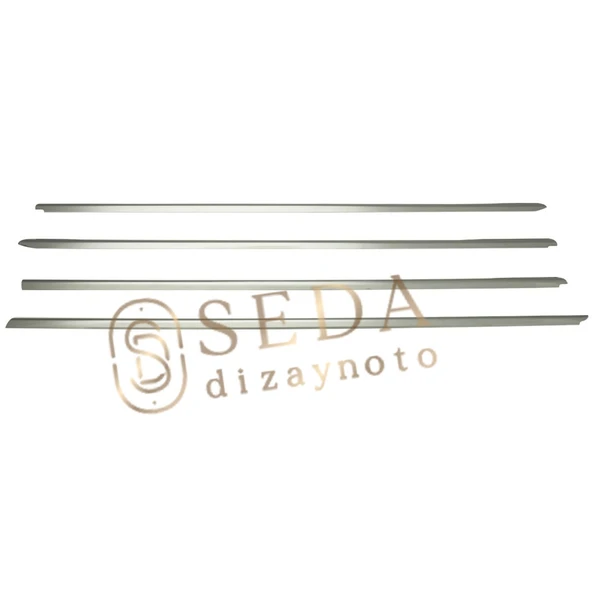 Renault Clio 2 HB 1999 > 2006 Cam Çıtası 4 Prç. P. Çelik - Resim 3