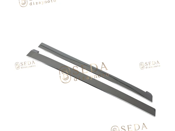 Ford Courier Van 2014 > 2023 Sürgülü Kapı Çıtası 2 Prç. P. Çelik - Resim 2