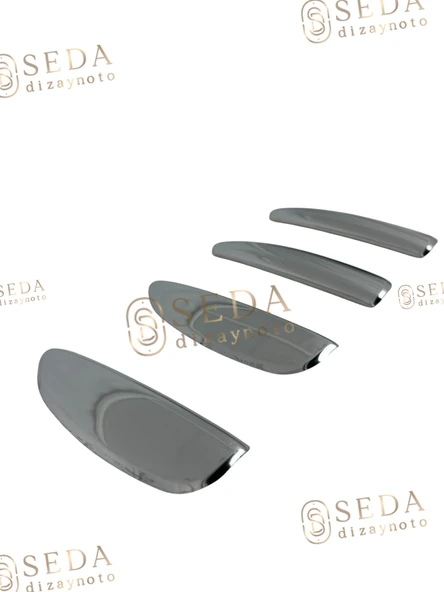 Renault Megane 1 HB /SD/SW 1996 > 2004 Kapı Kolu 4 Kapı P. Çelik - Resim 2