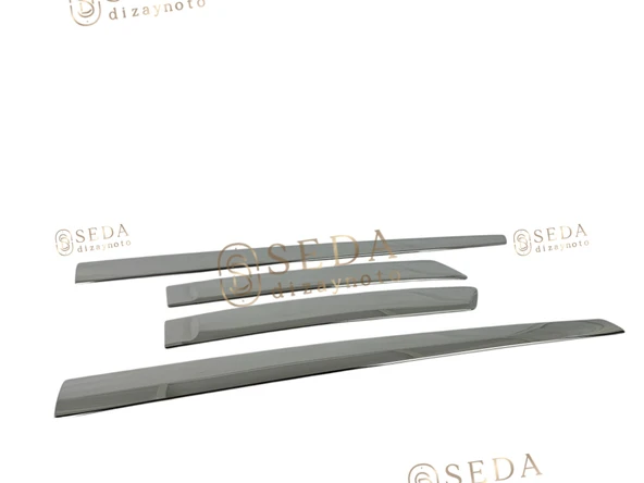 Ford Fiesta 5 HB /3d 2006 > 2009 Yan Kapı Çıtası 4 Prç. P. Çelik ürün görseli