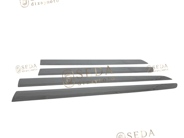 Peugeot Tepee Mini Van 2008 > 2018 Yan Kapı Çıtası 4 Prç. P. Çelik ürün görseli