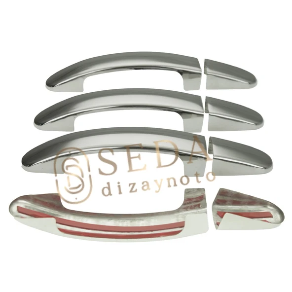 Ford Transit Van 2014 > Kapı Kolu 4 Kapı P. Çelik 9 Prç. - Resim 4