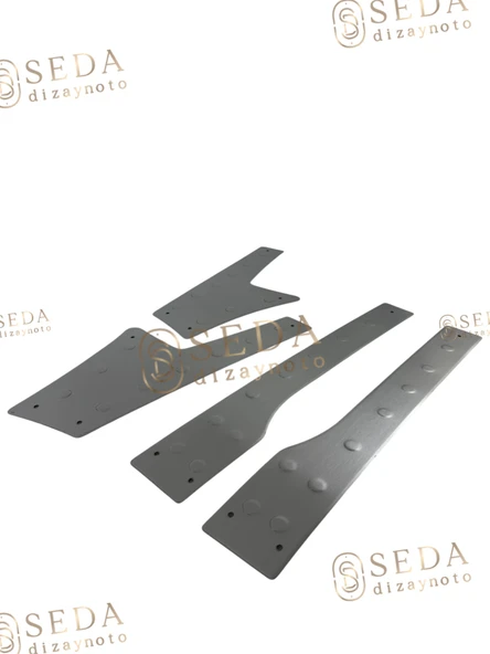 Peugeot Tepee Mini Van 2008 > 2018 İç Kapı Eşiği 4 Prç. P. Çelik ürün görseli