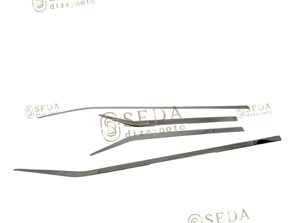 Skoda Super B 3 B7 SD 2015 > Yan Kapı Çıtası 4 Prç.P. Çelik - Resim 3