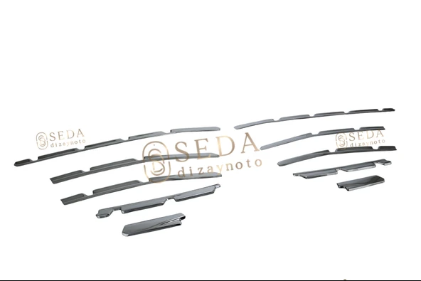 Renault Clio 5 HB 2019 > Ön Tampon Çıtası 10 Prç. P. Çelik ürün görseli