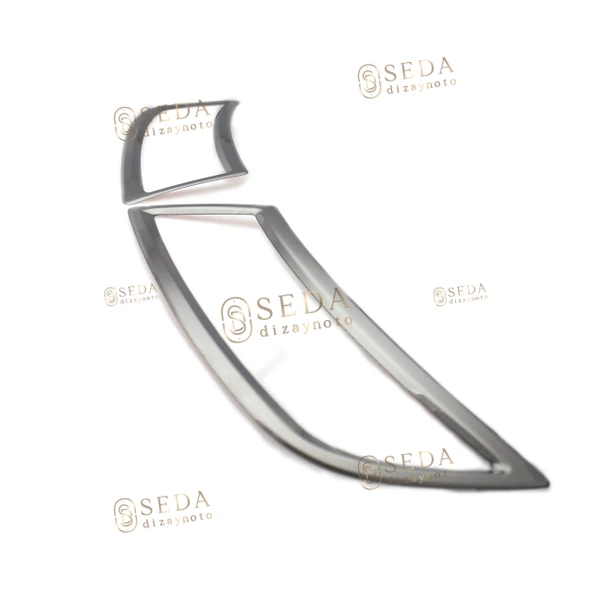 Skoda Super B 3 B7 SD 2015 > Egzoz Çerçevesi 2 Prç.P. Çelik ürün görseli