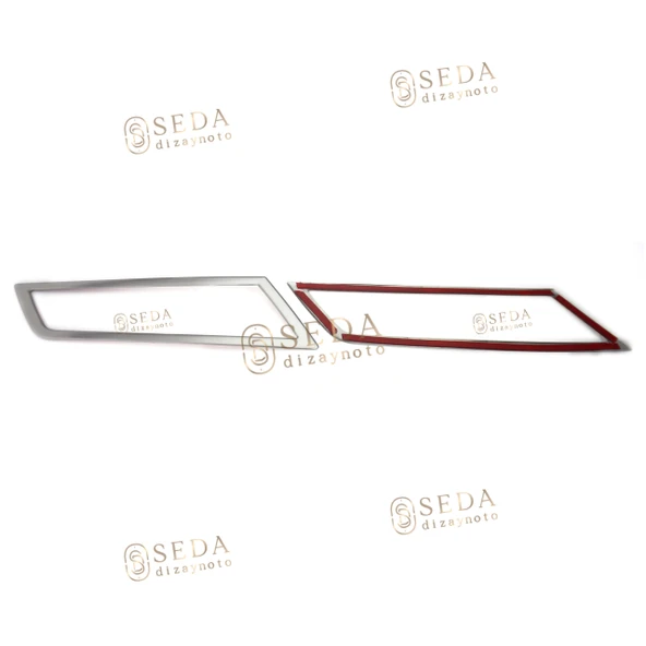 Skoda Super B 3 B7 SD 2015 > Sis Çerçevesi 2 Prç. P. Çelik - Resim 3