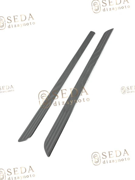 Renault Megane 4 HB /SD 2016 > Kapı İç Çıtaları 4 Prç.P. Çelik ürün görseli