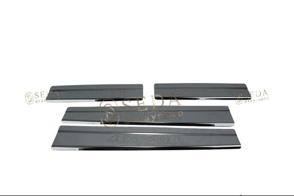 Ford Courier Van 2014 > 2023 Kapı Eşiği 4 Prç. P. Çelik ürün görseli