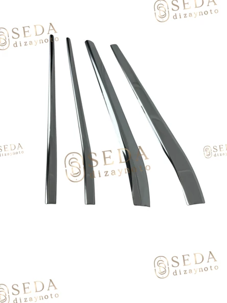 Fiat Fiorino Minivan/Mpv 2007 > Sürgülü Kapı Çıtası 4 Prç. P. Çelik ürün görseli