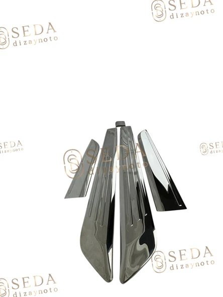 Ford Custom Van 2012 > Yan Kapı Çıtası 5 Prç. P. Çelik - Resim 3