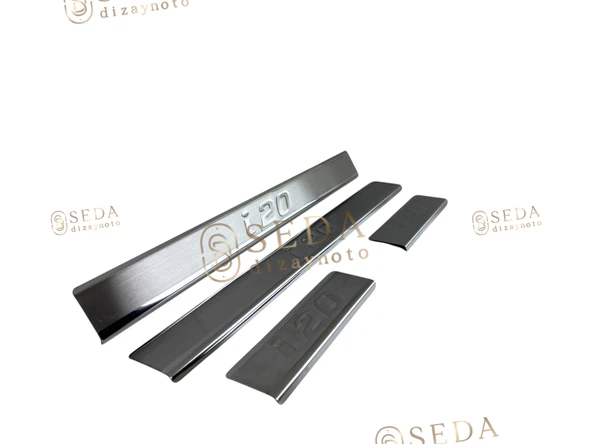 Hyundai İ20 HB 2008 > 2012 Kapı Eşiği 4 Prç. P. Çelik - Resim 2