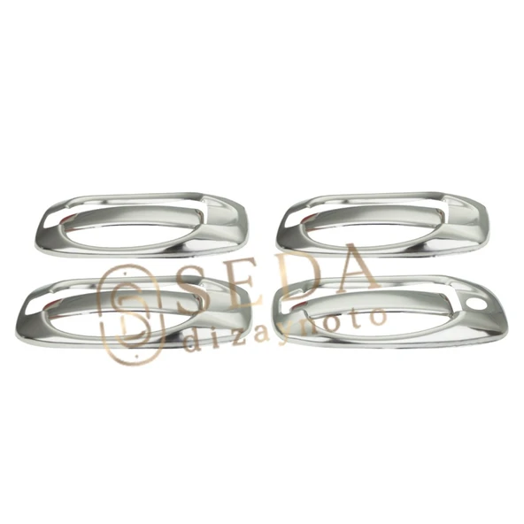 Fiat Fiorino Minivan/Mpv 2007 > Kapı Kolu 4 Kapı 8 Prç. P. Çelik (Set) - Resim 3