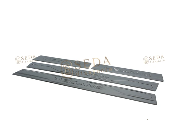 Renault Megane 4 HB 2016 > Kapı Eşiği 4 Prç. P. Çelik - Resim 2