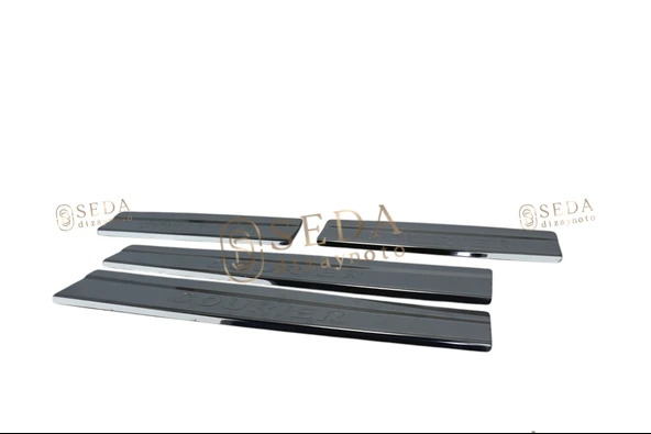 Ford Courier Van 2014 > 2023 Kapı Eşiği 4 Prç. P. Çelik - Resim 2