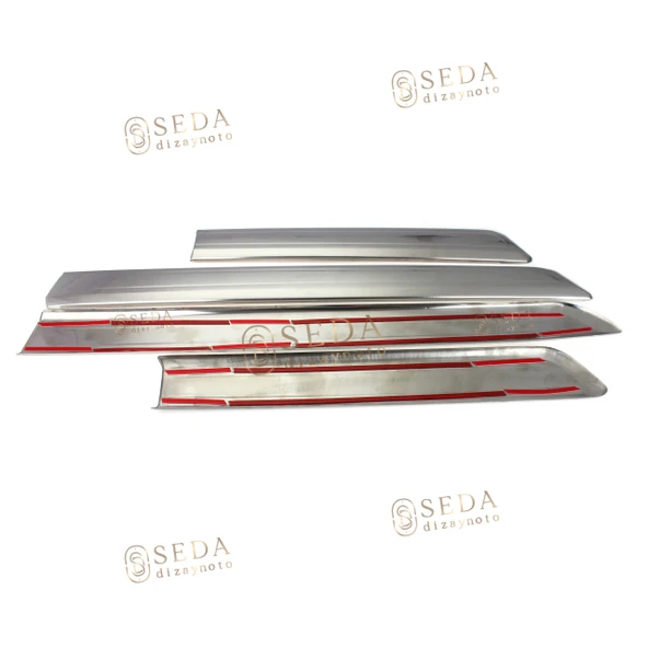 Fiat Fiorino Minivan/Mpv 2007 > Yan Kapı Çıtası 4 Prç. P. Çelik - Resim 4