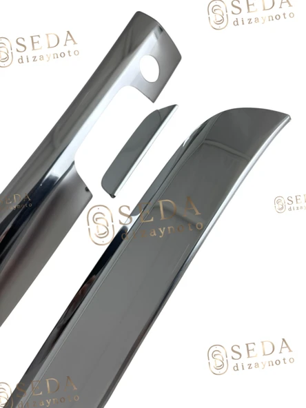 Renault Express 2021> Panel Van/Lav Bagaj Çıtası 3 Prç.P. Çelik - Delikli - Resim 2