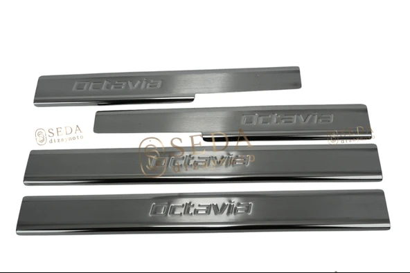 Skoda Octavia 3(A7) SD 2013 > Kapı Eşiği 4 Prç. P. Çelik - Resim 2