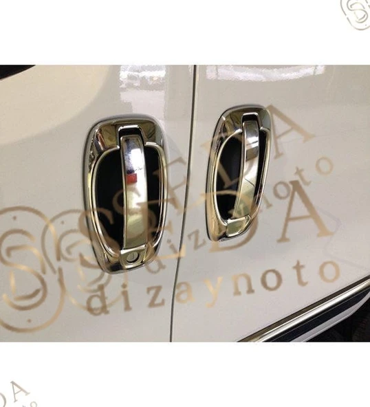 Fiat Fiorino Minivan/Mpv 2007 > Kapı Kolu 4 Kapı 8 Prç. P. Çelik (Set) - Resim 6