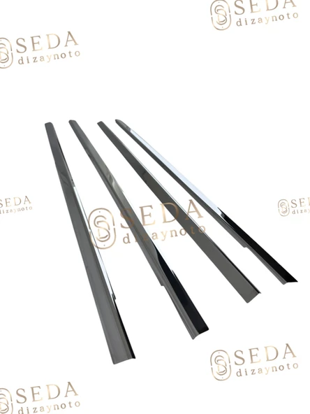 Ford Focus 1 HB /SD 1998 > 2005 Cam Çıtası 4 Prç. P. Çelik - Resim 2