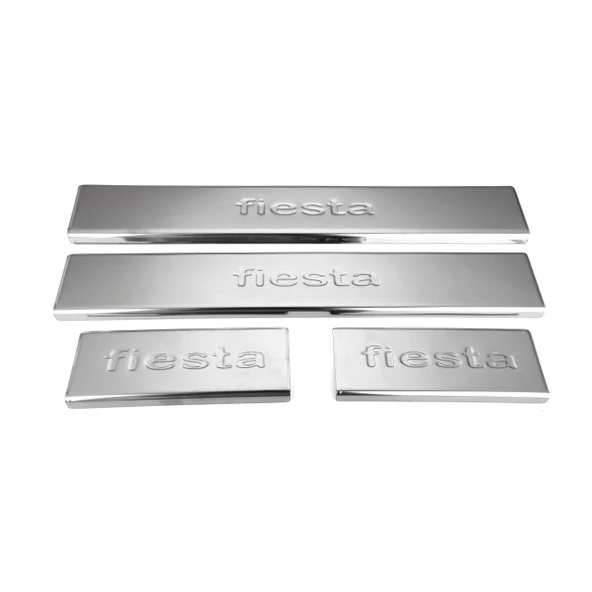 Ford Fiesta 5 HB 2002 > 2009 Kapı Eşiği 4 Prç. P. Çelik - Resim 3