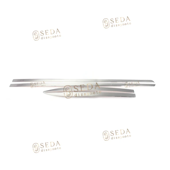 Fiat Egea 2 SD/HB/SW 2020 > Yan Kapı Çıtası 4 Prç. P. Çelik - Resim 3