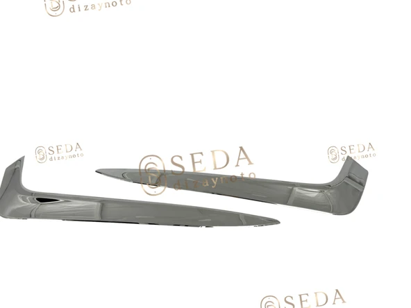 Honda Civic SD 2016 > Reflektör Çıtası 2 Prç.P. Çelik - Resim 4