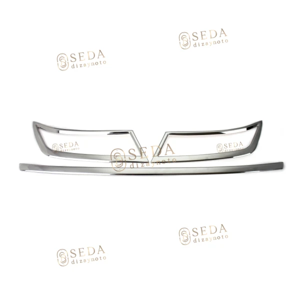 Skoda Octavia 3(A7) SD 2013 > Egzoz Çerçevesi+Ara Çıta 3 Prç.P. Çelik - Resim 2