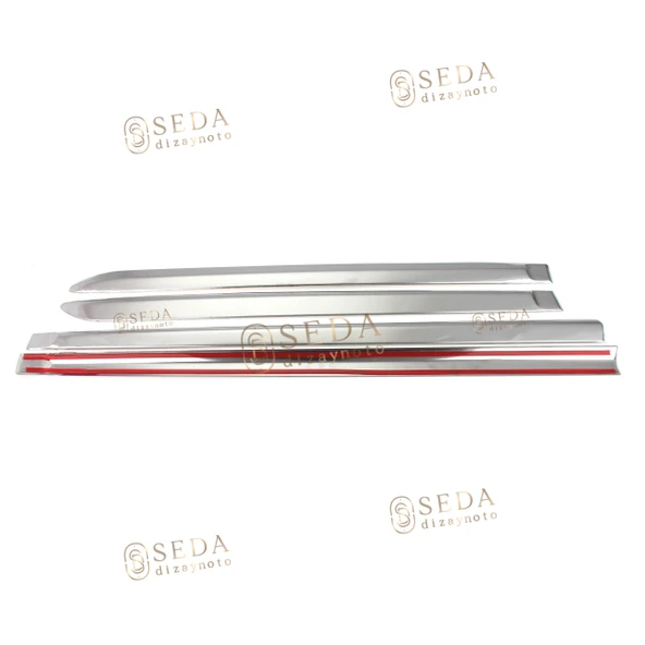 Hyundai Era SD 2005 > 2011 Yan Kapı Çıtası 4 Prç. P. Çelik - Resim 4