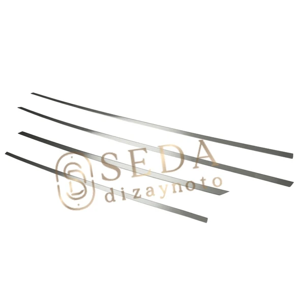 Honda Civic SD 2012 > 2016 Cam Çıtası 4 Prç. P. Çelik - Resim 2