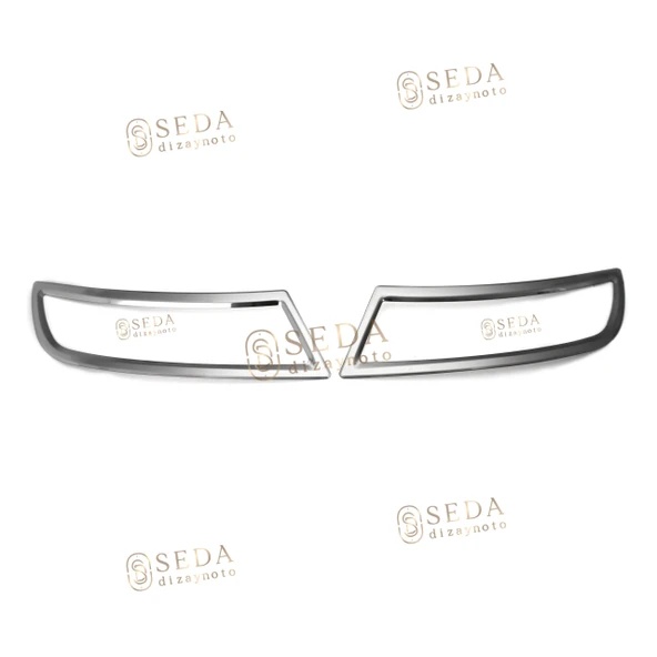 Skoda Super B 3 B7 SD 2015 > Egzoz Çerçevesi 2 Prç.P. Çelik - Resim 2