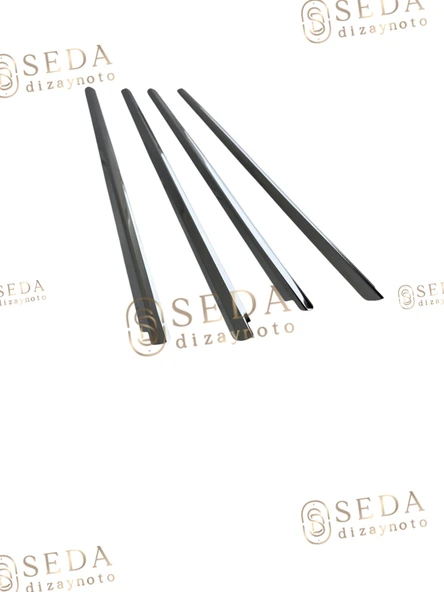 Peugeot 307 HB /SW 2001 > 2008 Cam Çıtası 4 Prç. P. Çelik ürün görseli