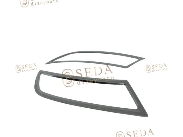 Skoda Super B 3 B7 SD 2015 > Egzoz Çerçevesi 2 Prç.P. Çelik - Resim 2