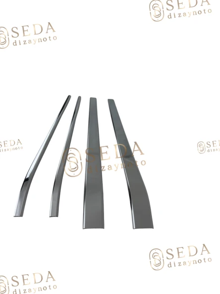 Peugeot Tepee Mini Van 2008 > 2018 Sürgülü Kapı Çıtası 4 Prç. P. Çelik - Resim 4