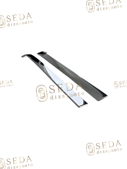 Ford Courier Van 2014 > 2023 Sürgülü Kapı Çıtası 2 Prç. P. Çelik - Resim 3