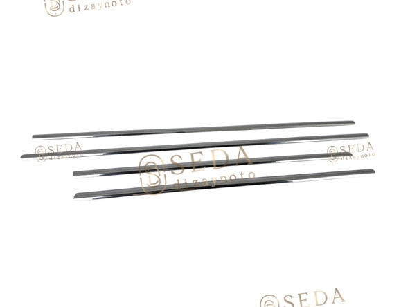 Renault Clio 3 HB 2006 > 2011 Cam Çıtası 4 Prç. P. Çelik - Resim 3