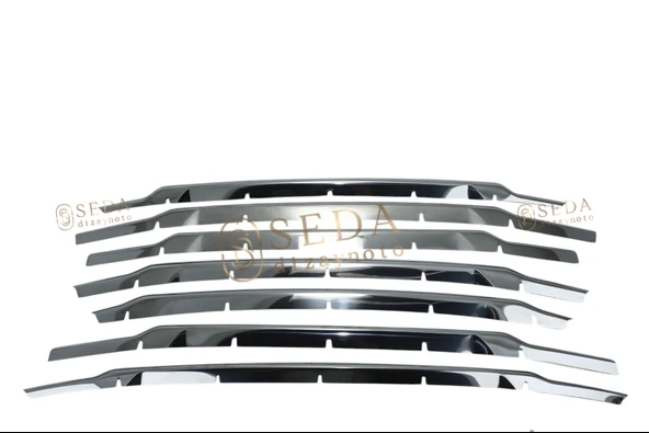 Ford Courier Van 2018 > 2023 Ön Panjur 7 Prç. Set P. Çelik ürün görseli