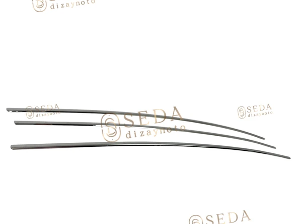 Renault Megane 2 HB 2004 > 2010 Ön Tampon Çıtası 2 Parça - Resim 2