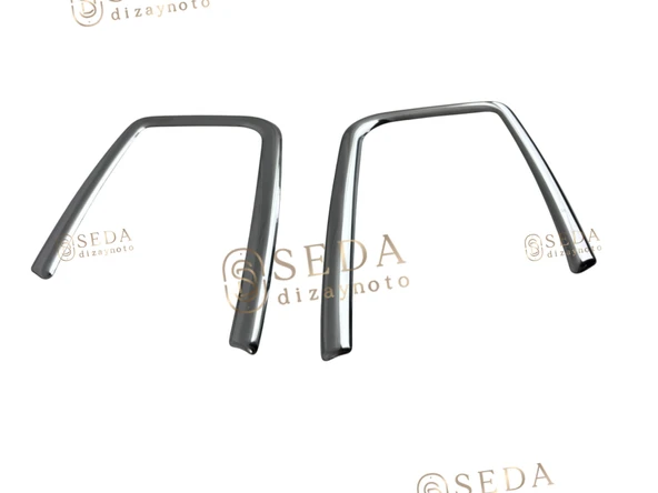 Fiat Fiorino Minivan/Mpv 2016 > Sis Farı Çerçevesi 2 Prç. P. Çelik - Resim 2