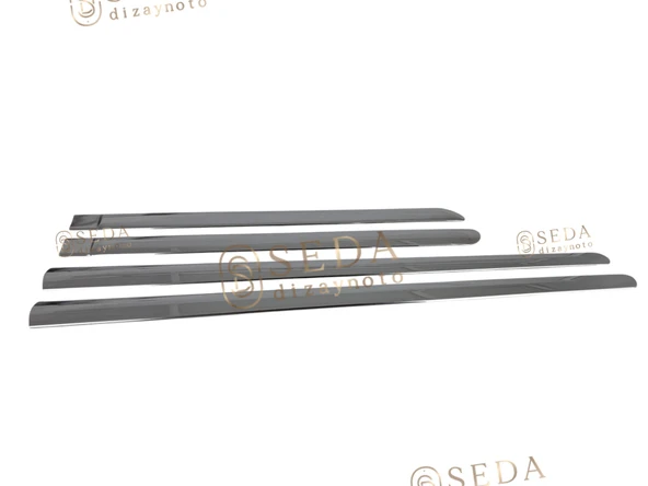 Peugeot 307 HB 2001 > 2008 Yan Kapı Çıtası 4 Prç. P. Çelik ürün görseli