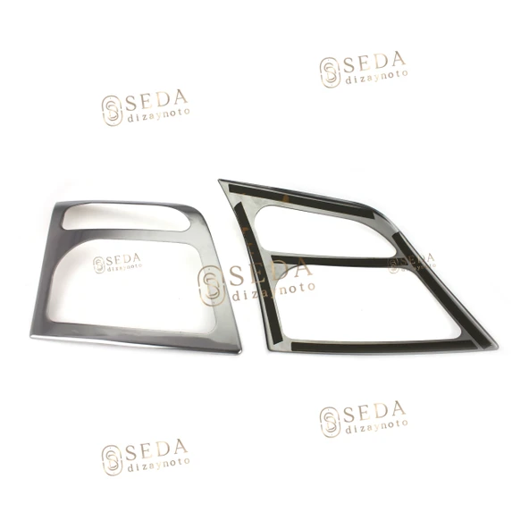 Ford Connect Panel Van/Lav 2002 > 2014 Far Çerçevesi 2 Prç. P. Çelik - Resim 4