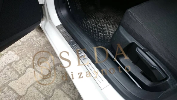 Seat Leon 3 HB 2012 > Kapı Eşiği 4 Prç. P. Çelik - Resim 4