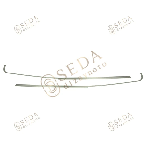 Ford Courier Van 2014 > 2023 Cam Çıtası 2 Prç. P. Çelik - Resim 3