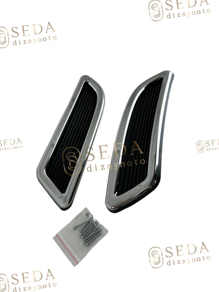 Renault Megane 4 HB 2016 > Egsoz Çıkış Kromu 2 Prç. P. Çelik - Resim 3