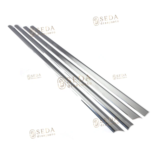 Renault Megane 2 HB 2004 > 2010 Cam Çıtası 4 Prç. P. Çelik-HB ürün görseli